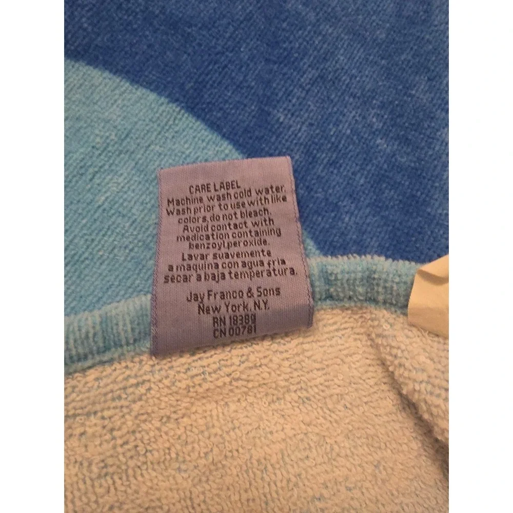 Vintage 1999 Blue's Clues‎ Set Of 2 Beach Towels 100% Cotton